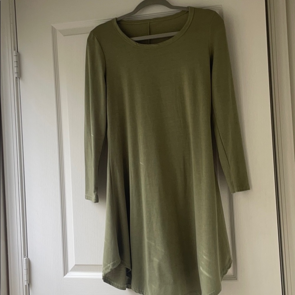 Long Sleeve T-shirt Dress